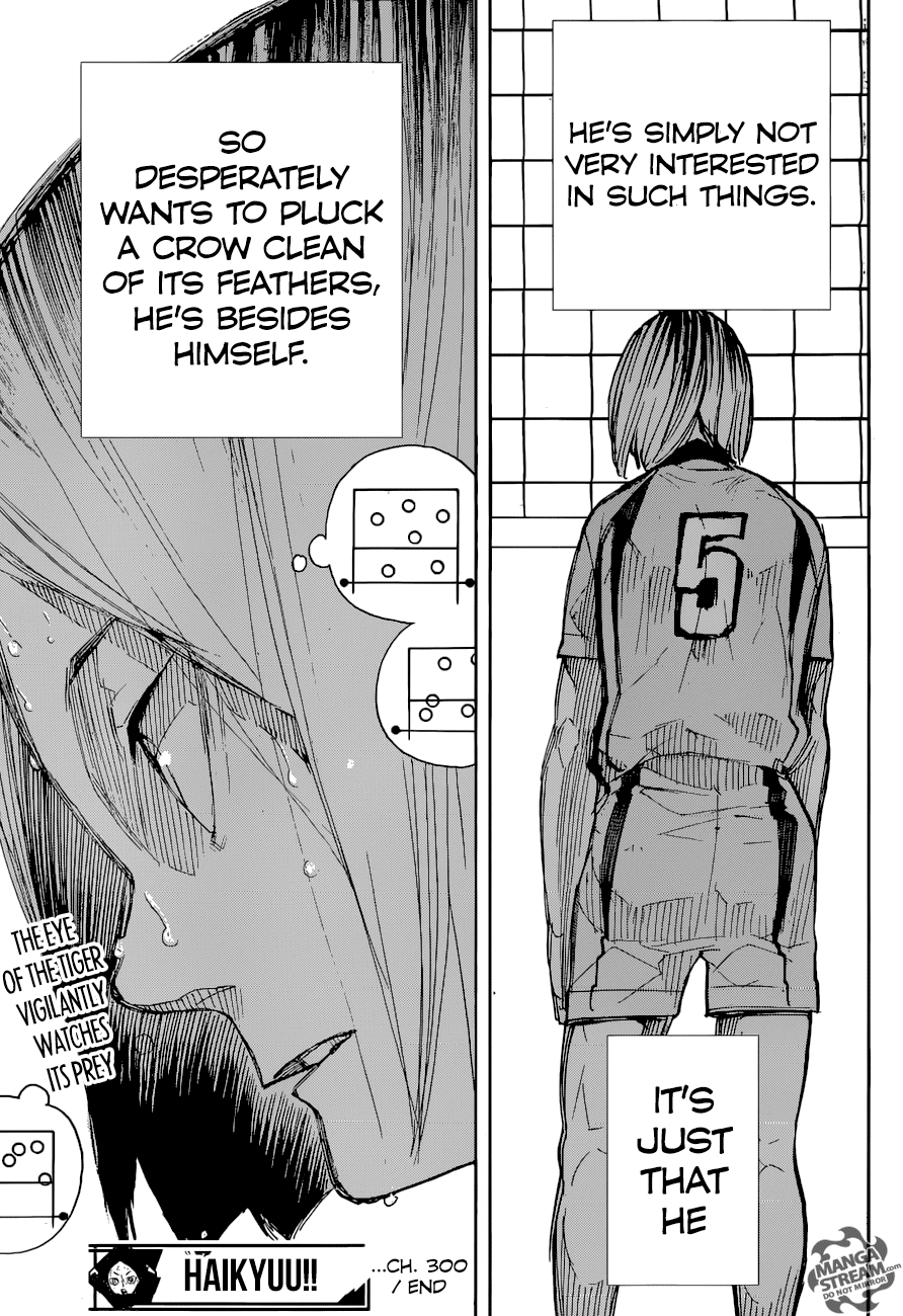 Haikyuu!!, Chapter 300 image 18